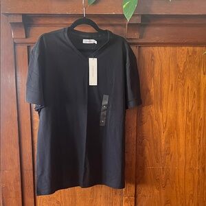 NWT Calvin Klein Men's Black Short Sleeve Tee Shirt